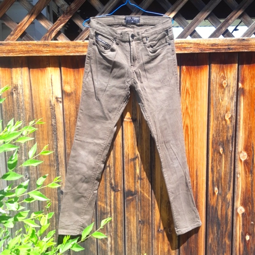 Zoo York Green straight cut Jean's